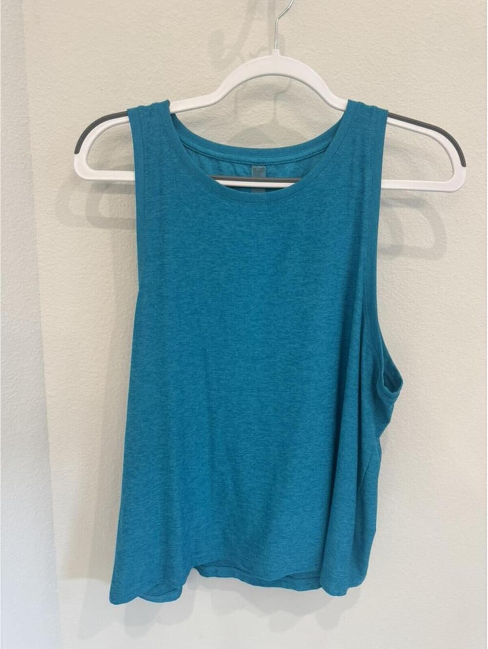 Beyond Yoga Sleeveless Tank Top XL Teal Blue